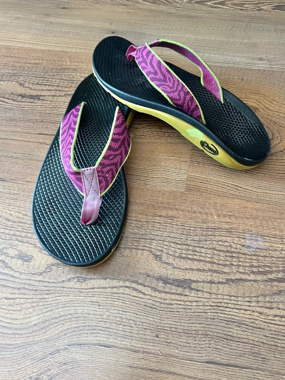 Chaco flip flops, size 7.5